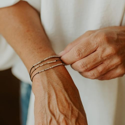 Angel Number Bracelets for Women Number Morse Code Bracelets Numerology Jewelry Inspirational Gifts for Women2