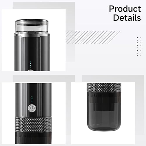 Cafetera portátil para auto y hogar con tanque 0.5 L miniatura 2