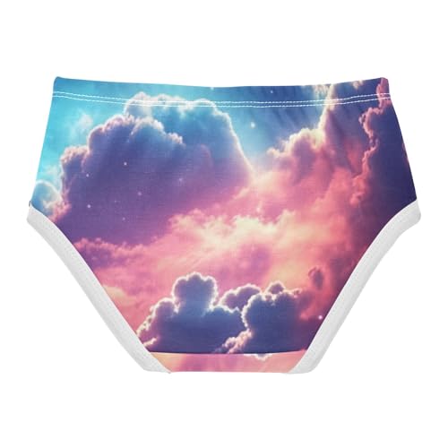 Fantasy Cosmic Nebula Sky Colors Toddler Underwear Custom 2t Cotton Cute Panties Girl Animal Undies Kids Briefs2