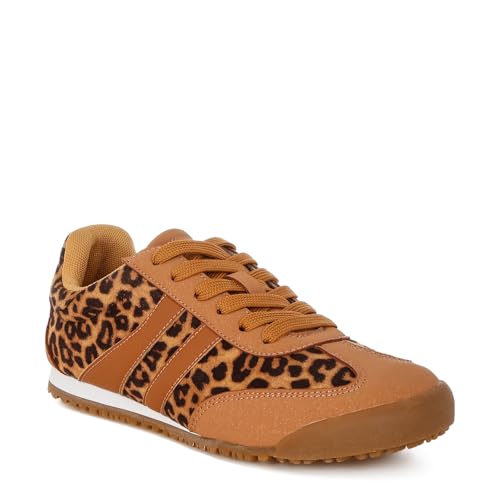 Panther Leopard Print Microfiber Sneakers2