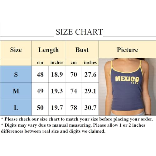 Vintage Graphic Baby Tees for Women Brazil Shirt Y2k Tops Mexico Crop Top Jersey 2000s Summer Going Out Tops