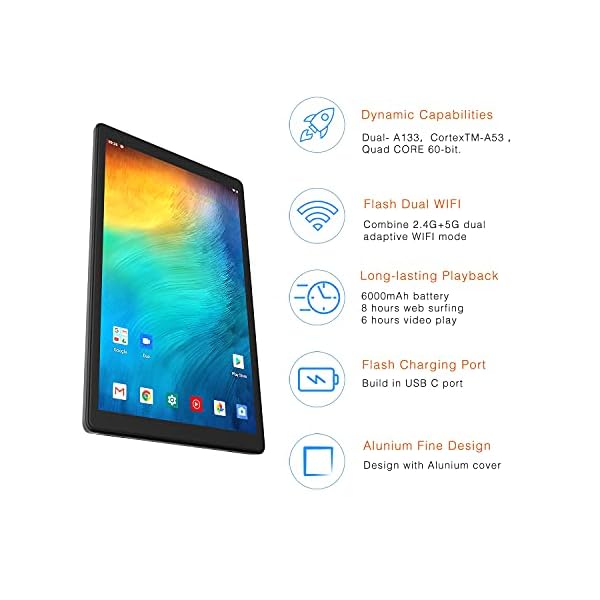 Tibuta-MasterPad-E100-101-WiFi-Tablet-Quad-CORE-60-bitAndroid-110Hard-Ware-LCD-Display-Bluetooth-42Google-GMSSupport-Multi-Language-with-Touch-Panel Tibuta Tablet 10.1" Android 11.0 Tablets, 2GB RAM 32GB ROM, Quad Core Processor, 5.0MP Front +8.0MP Rear Camera, 2022Bluetooth Tablets, Wi-Fi Tablet 6000mah Halloween,Christmas and New Year Gifts