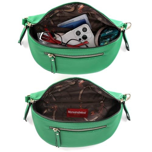 Image of Montana West Crossbody Bags for Women Bum Bag Sling Purse with Adjustable Strap