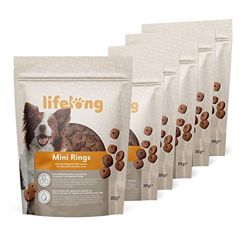 Amazon-Marke - Lifelong - Mini Ringe - 350g x 6