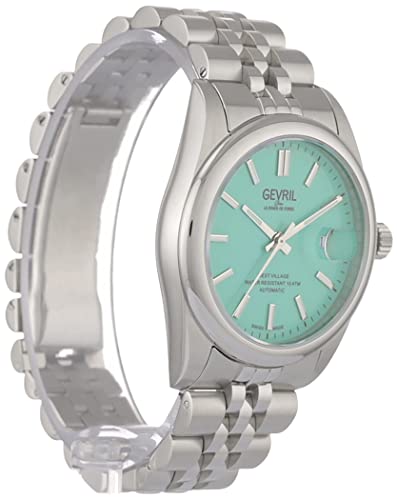 Gevril 48913-1 Men's West Village Automatic Watch, 316L Stainless Steel Bracelet with Deployment Buckle3