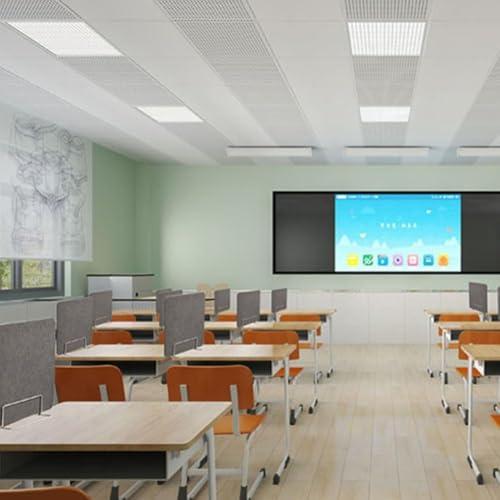 Panneau de séparation vert 40x50cm contre les distractions en bureau - 6