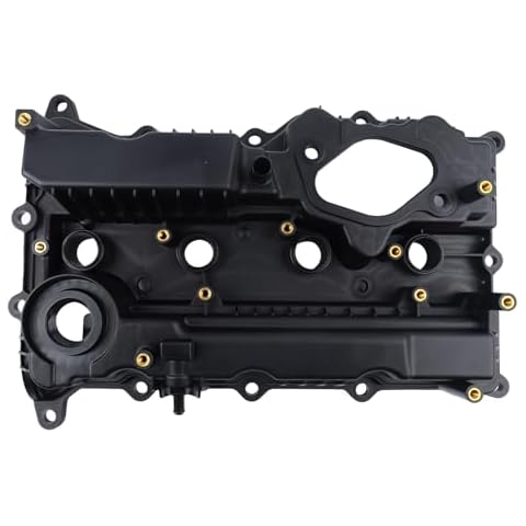 LONGKEES Engine Valve Cover Compatible with 2016-2020 Santa Fe 2015-2019 Sonata 2015-2018 Tucson 2016-2020 Optima 22400-2GGB0 Cover