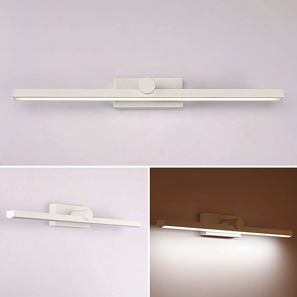 Spiegelleuchte für Badezimmer LED Spiegelleuchte Badleuchte Wandlampe Wandlampe Metall Weiß Spiegelleuchten über dem Spiegelschrank für die