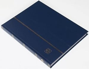 Leuchtturm 32 Seiten Dunkelblaues Briefmarkenalbum