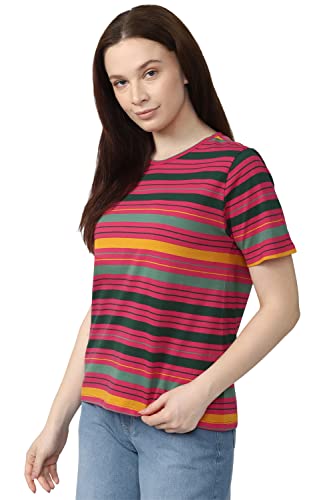 Image of Van Heusen Women's Cotton Regular Fit T-Shirt
