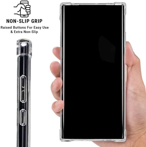 Skinit Clear Phone Case Compatible with Galaxy S25 Ultra - Officially Licensed Disney Mickey Mouse Backwards Design