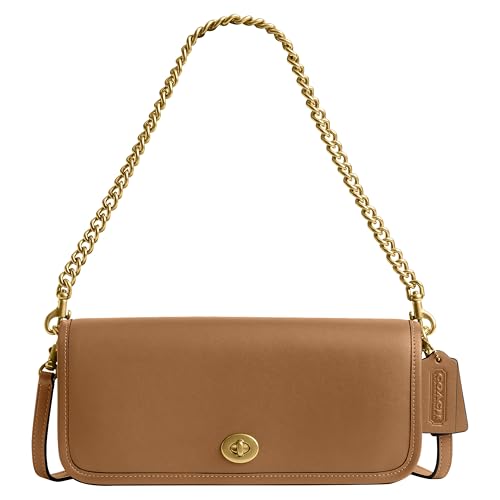 Coach Bolsa Dinky, B4/marrom mel, B4/marrom mel