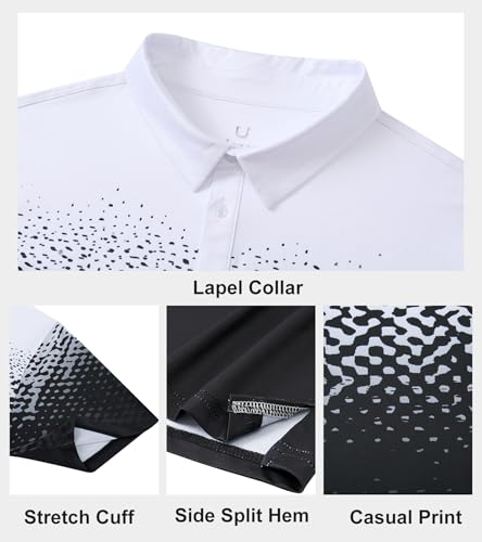 uideazone Athletic Golf Polo Shirt