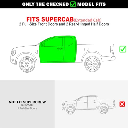 Barras Laterales Acero Inoxidable 6.5in para Ford Ranger miniatura 6
