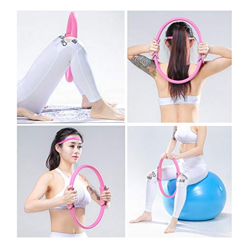 Conjunto de anel de pilates NOBRANDD, círculo de fitness para ioga, treinamento de resistência e ton