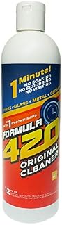 Formula 420 Glass Metal Ceramic Pipe Cleaner 12 Oz Bottle