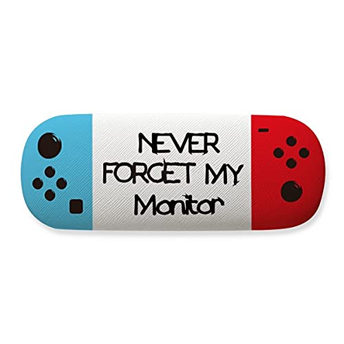 Étui de rangement pour lunettes Never Forget My Monitor pochette de protection souple design