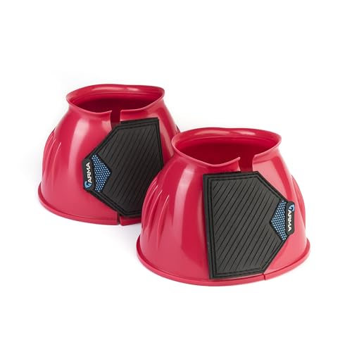 Shires ARMA PVC Over Reach Bell Boot (Pink, Full)