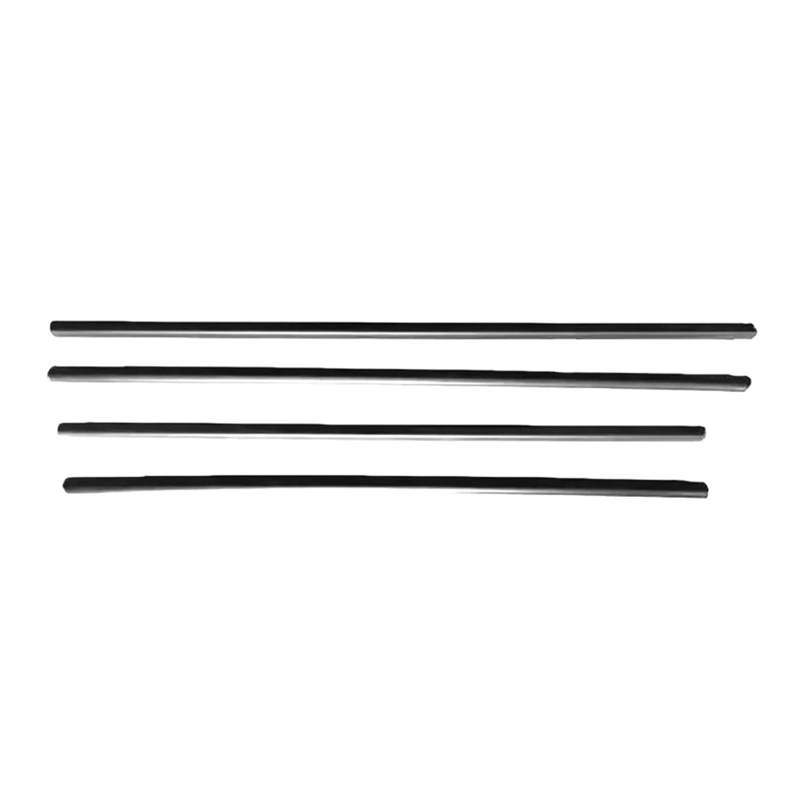 Watjcse 1Set Car Side Weather Weatherstrips Rubber Window Sealant Sealing Waterproof Weather Strips Compatible With Chevrolet Cruze 2009-2013