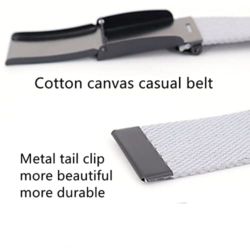 Belts for men Braided Belt,Mens Canvas Web Belt, Adjustable Cut to Fit Size Up to 692