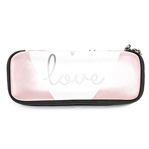 Preisvergleich Produktbild Personalisierbares farbiges Federmäppchen, Kapazität, Stifteetui, Doppelreißverschluss, Schreibwaren-Tasche, Kosmetiktasche mit Fächern für Mädchen, Jungen und Erwachsene