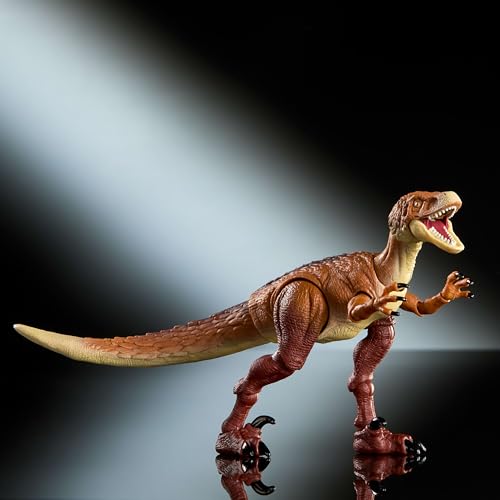 Image of Mattel Jurassic World Hammond Collection Dinosaur Action Figure Ornitholestes, Premium Design with Realistic Eyes, 18 Articulated Joints & Extra Hands