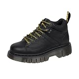Dr. Martens Unisex Woodard Low Casual Boots, Black, 7 US Women/5 US Men