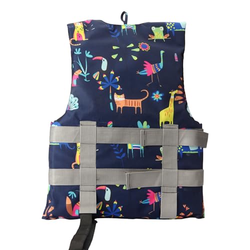 Image of Multi-Color Kids Swimming Jacket, Adjustable Fit (Child-XL-Age-10-15)