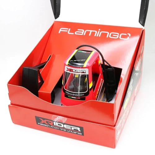 Image of HTLNUZD 1 /8 RC X-Rider Flamingos 2.4G 3WD 2 in 1 ESC High Speed Rc Car Electric Tricycle Motorcycle Tricycle RTR Drift Adult Vehicles Collection Model (Yellow)