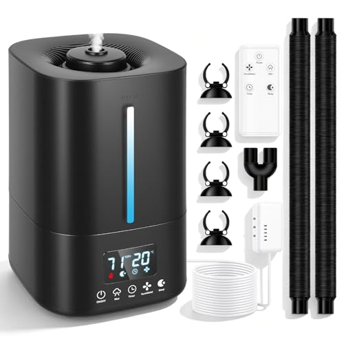 BORDRISE humidificateur 5 L pour terrarium, sonde et 2 tuyaux
