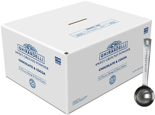 Ghirardelli Sweet Ground Chocolate & Cocoa Gourmet Powder, 10 lb