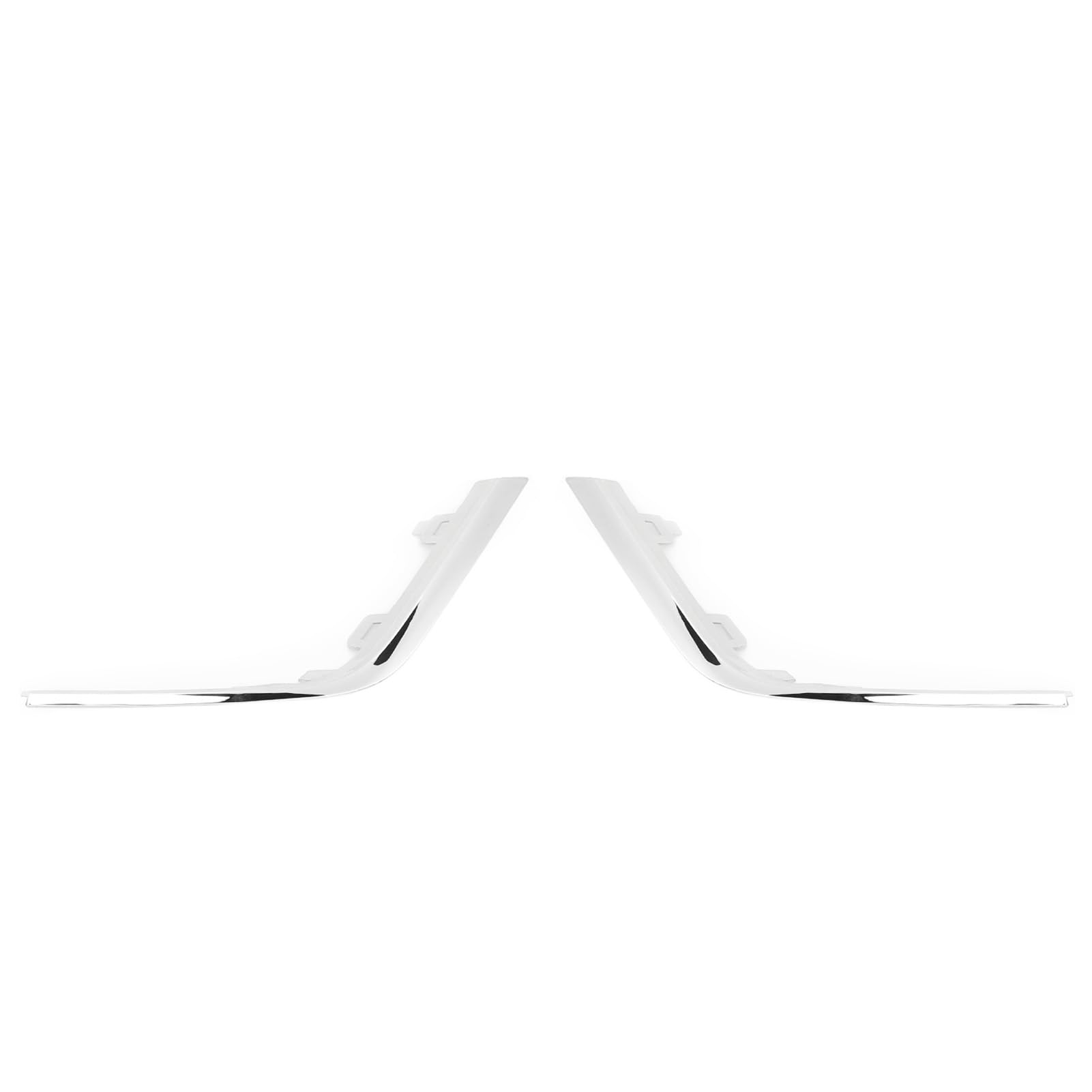 Garnitures Chromées D'antibrouillard, Garniture de Moulage de Grille de Pare-chocs Avant pour IV Facelift 2016-2019, Matériau ABS avec Traitement de Chromage,