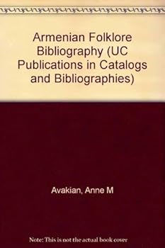 Hardcover Armenian Folklore Bibliography Book
