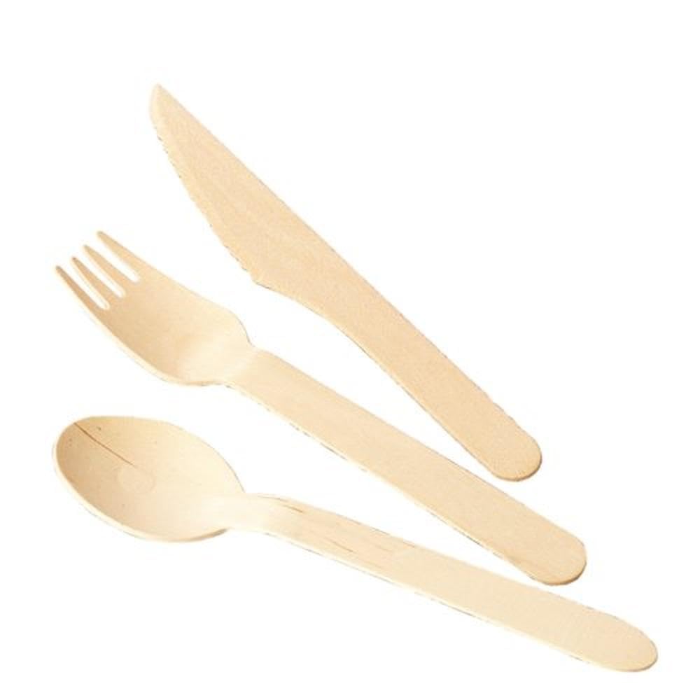 Plastico CD902 - Cuchillo de madera (100 unidades)