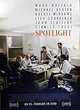 Spotlight - Mark Ruffalo - Rachel McAdams - Filmposter A3 