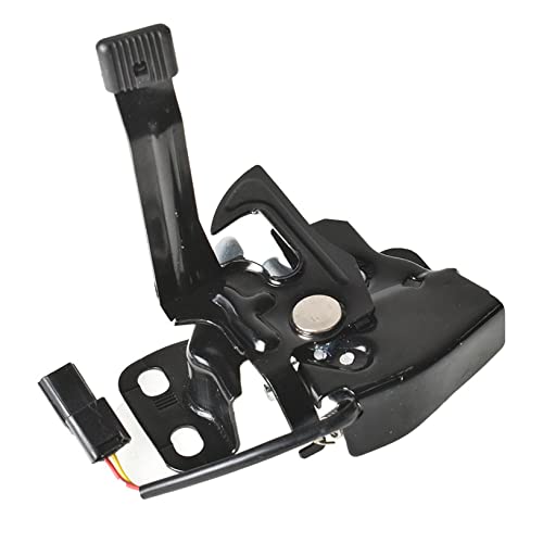 Image of LABLT Front Black Hood Latch Lock Actuator Release Unit Replacement for Honda Civic 2006 2007 2008 2009 2010 2011 74120SNAA21
