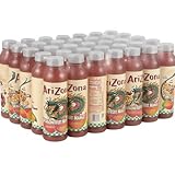 Arizona Dragon Fruit Mango Fruit Juice Cocktail, 100% Natural No Artificial Colors or Flavors, 20 Fl Oz Bottles, 24 Pack