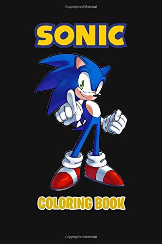 Buy Sonic Coloring Book: Sonic The Hedgehog Coloring Book,Sonic ...