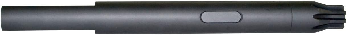 Action Rod with One-Piece Aluminum Construction and Steel Contact Design and Locking Mechanism for Standard Smithing and Assembly (Black)