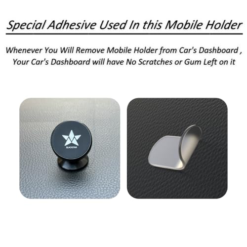 Blackstar Spiro MAG - 540°Angle Rotation-Enabled Magnetic Mobile Phone Holder for Car Dashboard/Phone Mount Stand - Has World's Strongest & Safest Magnets - for Use in Car/Bike/Scooter/Office/Home - Image 5