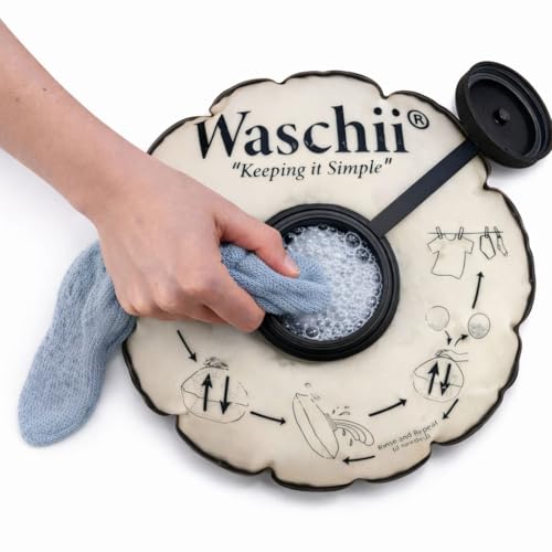 Waschii Pocket-Sized Travel Clothes Washer