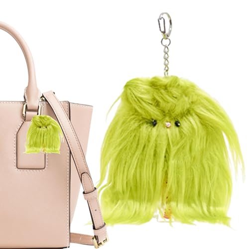 JIEBWCHA Colgante para bolso de perro, llavero de peluche para mochila, colgante de muñeca cachorro con diseño fantasma - Llavero con animales, llavero con animales de peluche para, Verde, JIEBWCHA Colgante para bolso de perro, llavero de peluche para mochila, colgante de muñeca cachorro con diseño fantasma - Llavero con animales, llavero con animales de peluche para, Verde,