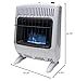 Mr. Heater MHVFBF20NGT 20,000 BTU Vent Free Blue Flame Natural Gas Heater & Supplemental Heat in Cold Rooms, Additions, Sun Rooms & Cabins - White