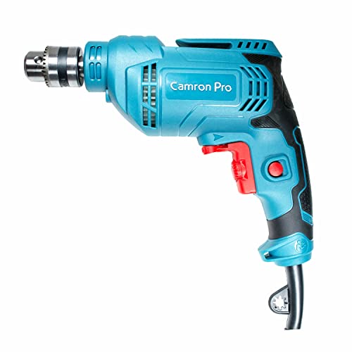 Image of Camron Pro 220 V Corded Electric Professional Drill Machine 450-watt 10mm 0-3300 rpm (Blue)