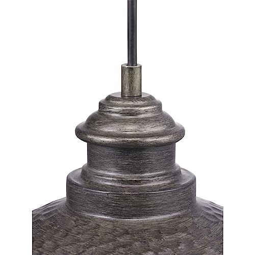 Progress Lighting Englewood Collection 1-Light Farmhouse Outdoor Hanging Lantern Light Antique Pewter #TOP5