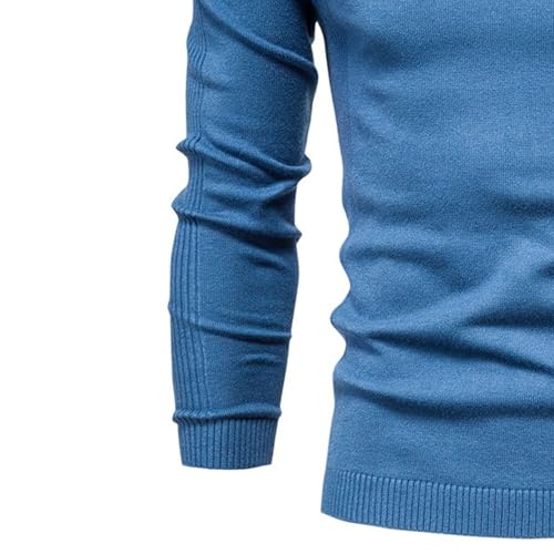 Men's Comfort Winter Knitted Pullover Crew Neck Classic Casual Sweater Solid Fashion Winter Outdoor Sweaters2