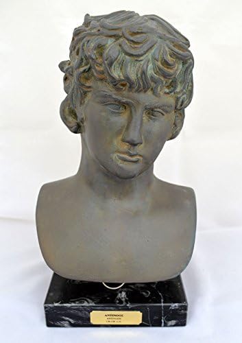 Estia Creations Antinous, Antinoos Statue Bust The Favourite of The Emperor Hadrian