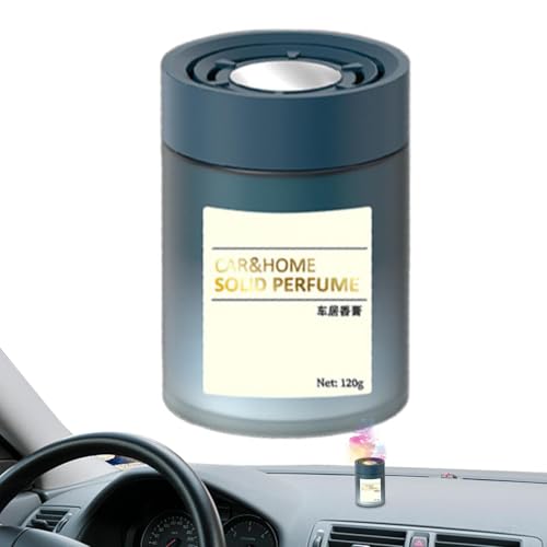 Ambientador Car Scents, lata de bálsamo sólido para el interior del coche, adorno de fragancia de aromaterapia de larga duración para hombres y mujeres