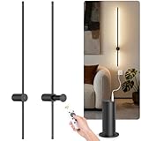 NIORSUN Battery Operated Wall Sconce Set of 2, 39 Inch Wireless Wall Sconces with Remote, 3 Color Dimmable Rechargeable Wall Lights, 360° Rotate Detachable Sconces Wall Decor for Bedroom Living Room