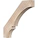 Ekena Millwork BRC06X36X36BOA00SDF 5 1/2"W x 36"D x 36"H Balboa Smooth Knee Brace, Douglas Fir